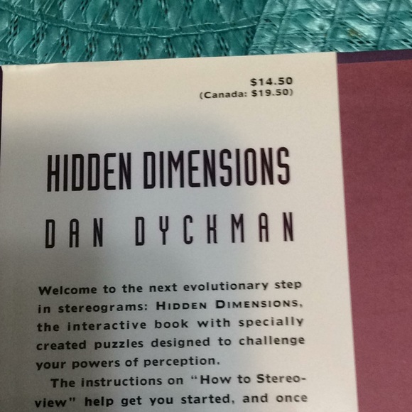 Vtg 1994 Hidden Dimensions - puzzles, riddles book - Picture 3 of 6